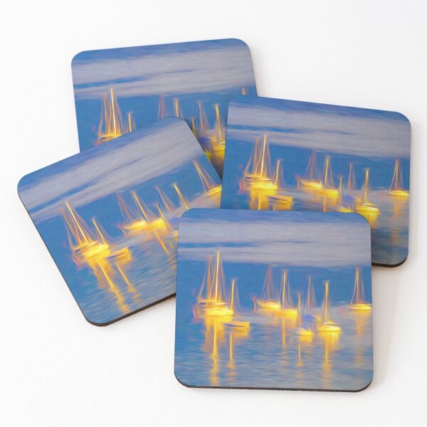 Item preview, Traunsee Lake Boat Art designed and sold by Londonimages.
