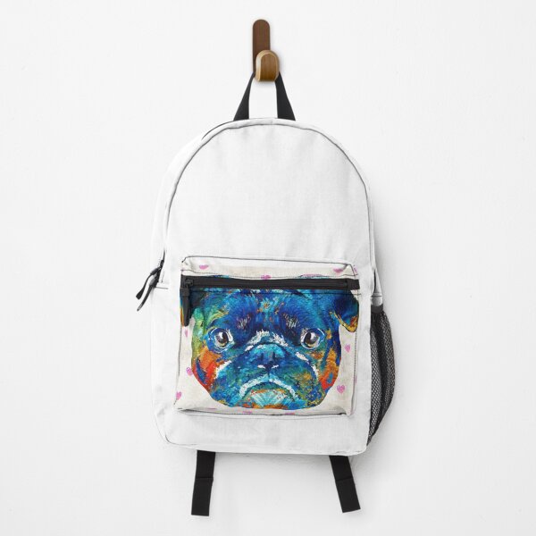 Item preview, Pug Love Dog Art by Sharon Cummings designed and sold by Sharon Cummings Art.