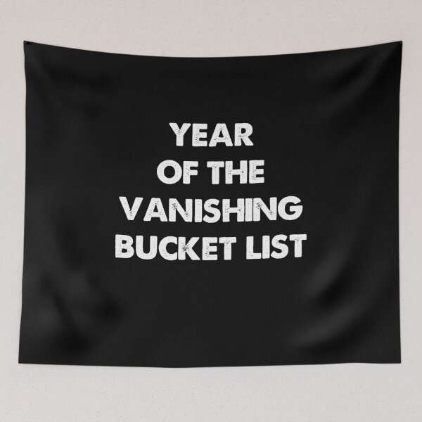 Item preview, Year of the Vanishing Bucket List Vintage designed and sold by TiffannyUKZ.