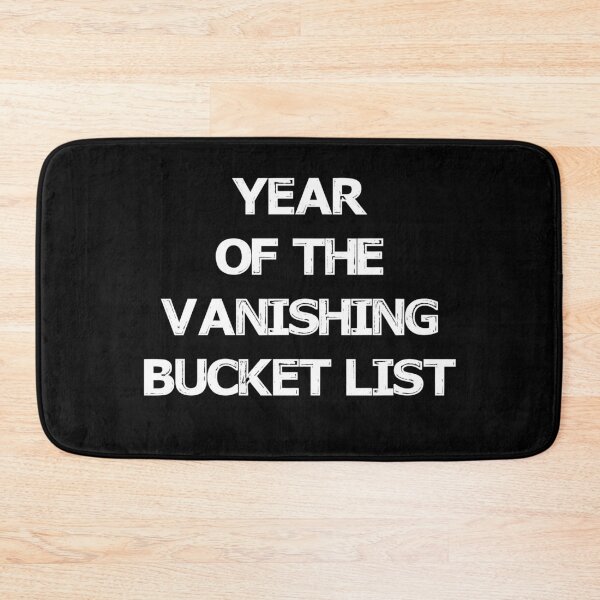 Item preview, Year of the Vanishing Bucket List designed and sold by TiffannyUKZ.