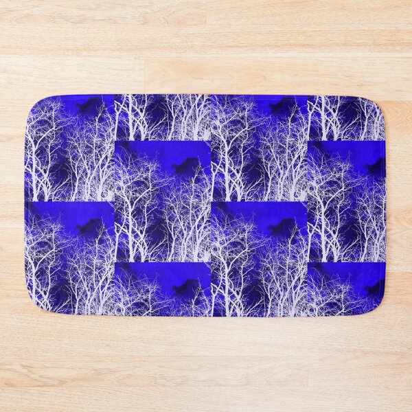 Item preview, Photograph of a group of trees, then negatively processed and colored blue designed and sold by Pelikancrazy.