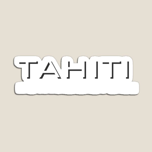 Artikelvorschau, TAHITI entworfen und verkauft von Agent34.