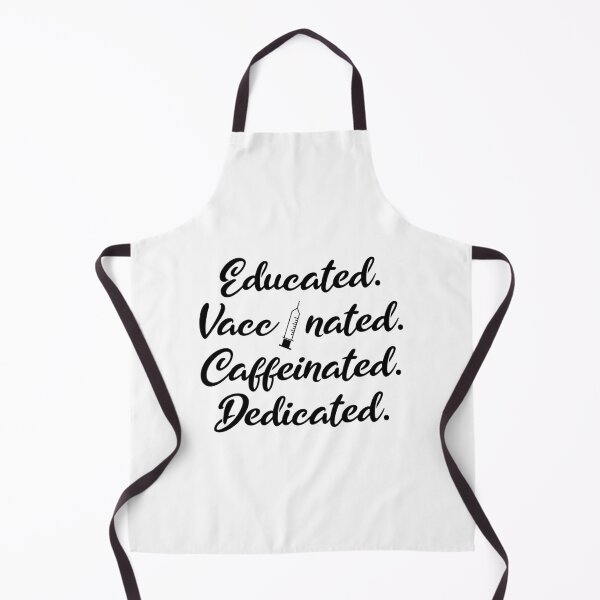 Item preview, Educated Vaccinated Caffeinated Dedicated designed and sold by LemonCreations.