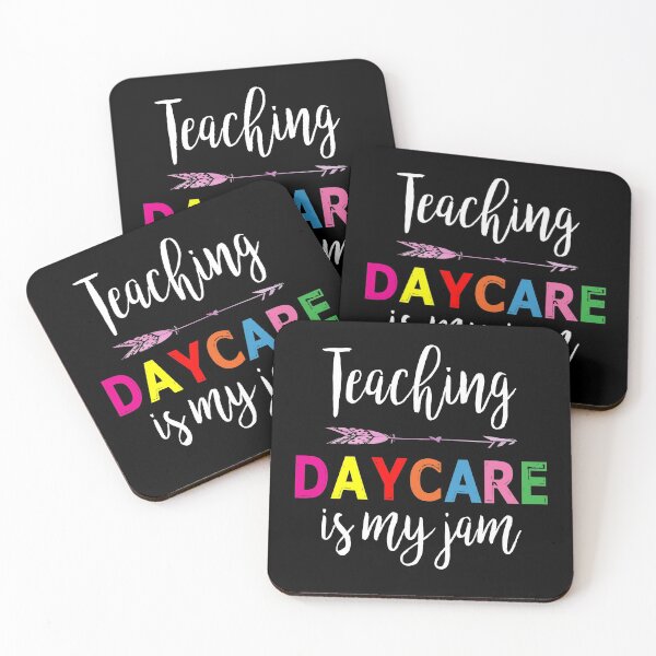 Item preview, Teaching Daycare is my jam Teachers Gifts designed and sold by TiffannyUKZ.