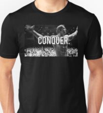 CONQUER (Arnold Poster) Unisex T-Shirt