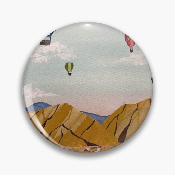 Item preview, Hot Air Balloon Vintage Painting designed and sold by HalcyonArtbyRM.