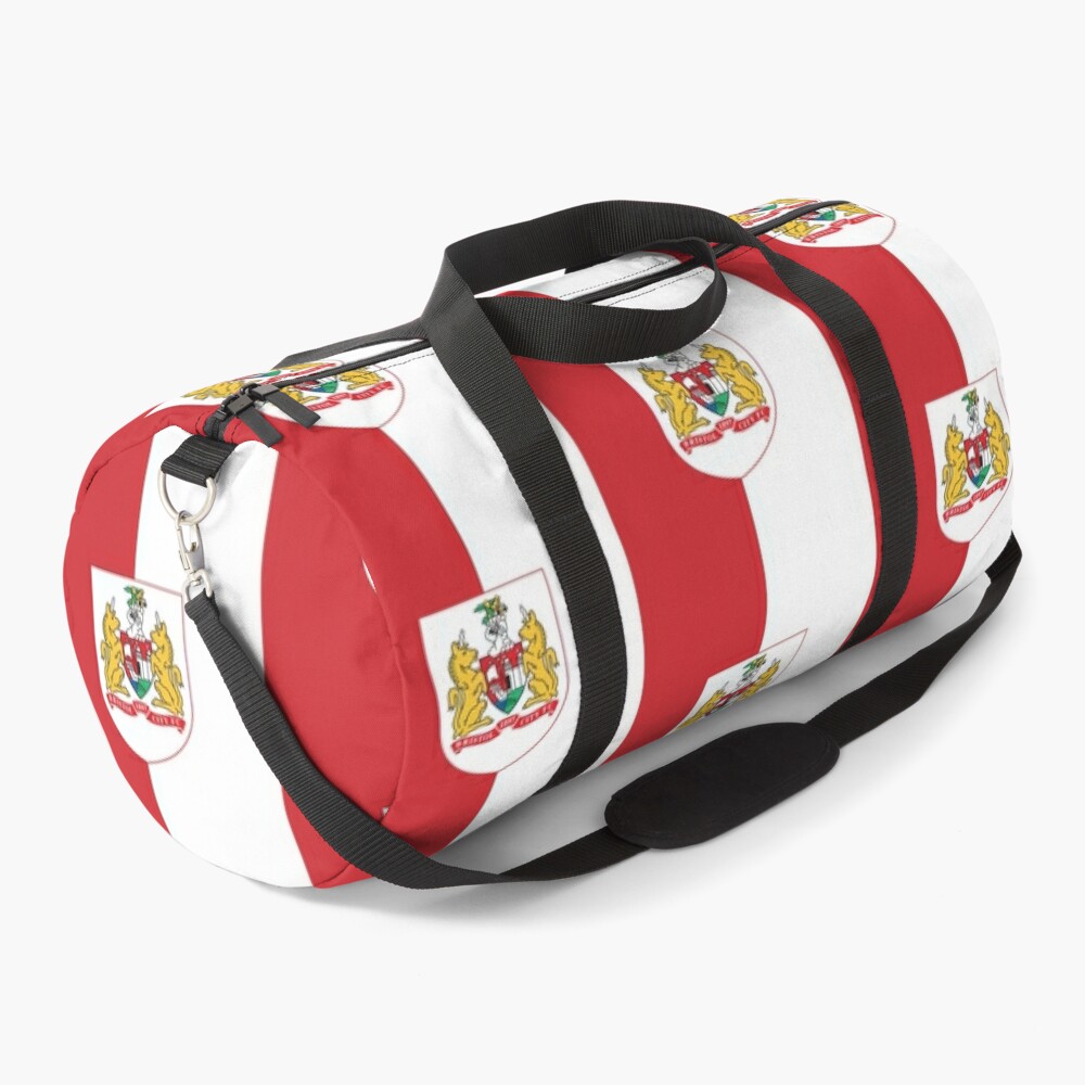 Retro Bristol City FC logo - Split Duffle Bag