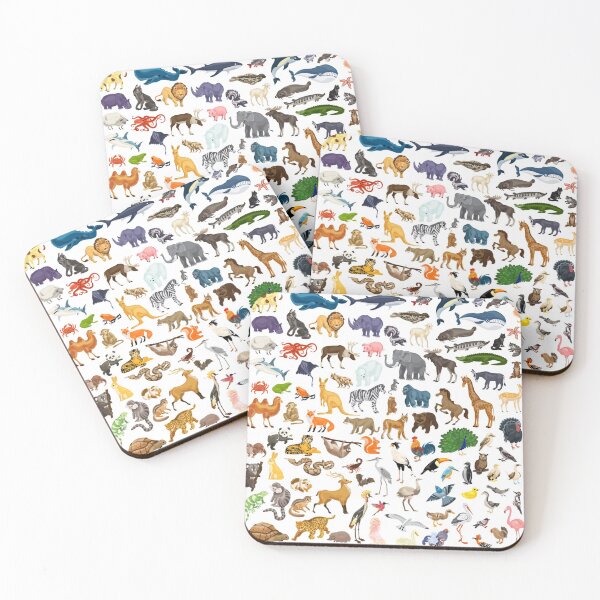 Item preview, cute animals art designed and sold by zanbo.