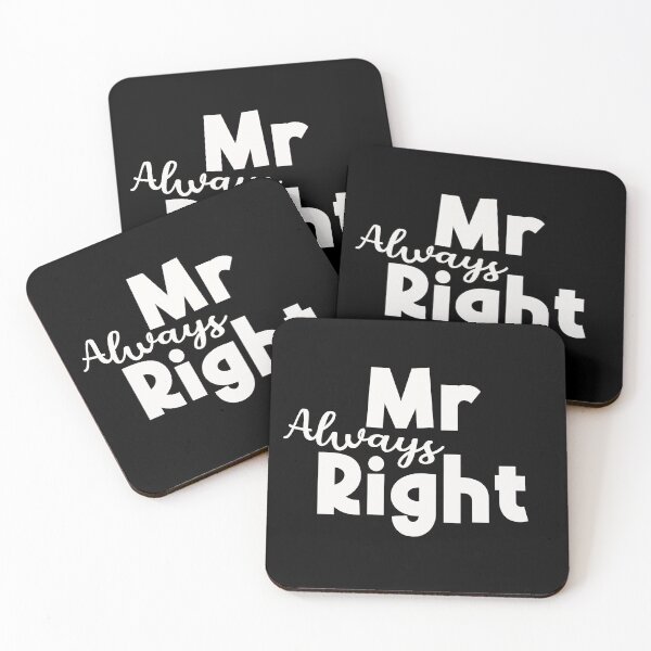Item preview, Mr Always Right designed and sold by Funful.