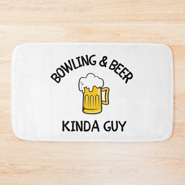 Item preview, Bowling & beer kinda guy designed and sold by TheGreenGoat.