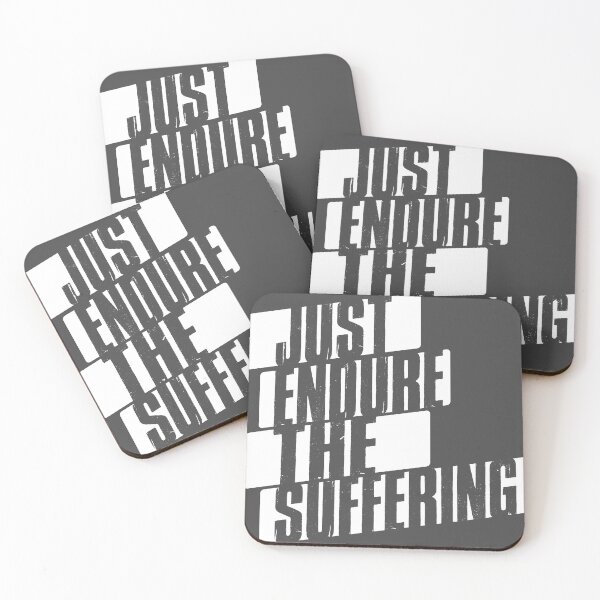 Item preview, Urban Life Style / Just endure the Suffering / Black and White designed and sold by Yuzik.