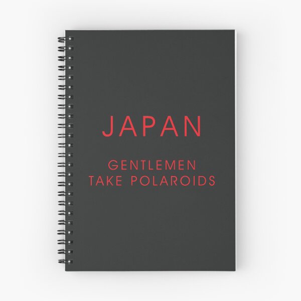 Item preview, Japan - 'Gentlemen Take Polaroids' Logo designed and sold by Only Japan, Bowie, New Order, Ultravox.