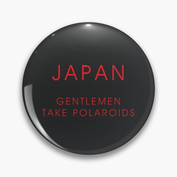 Item preview, Japan - 'Gentlemen Take Polaroids' Logo designed and sold by Only Japan, Bowie, New Order, Ultravox.