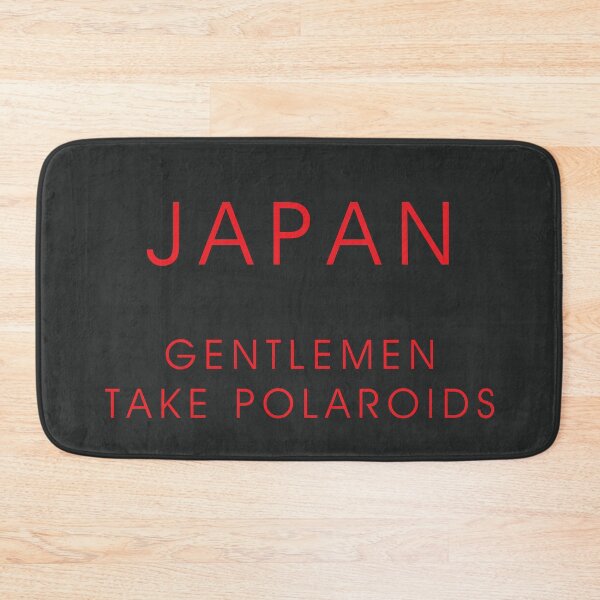 Item preview, Japan - 'Gentlemen Take Polaroids' Logo designed and sold by Only Japan, Bowie, New Order, Ultravox.