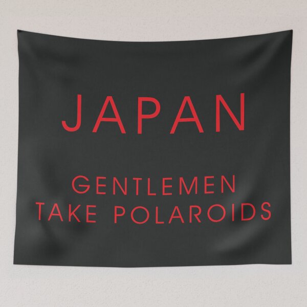 Item preview, Japan - 'Gentlemen Take Polaroids' Logo designed and sold by Only Japan, Bowie, New Order, Ultravox.