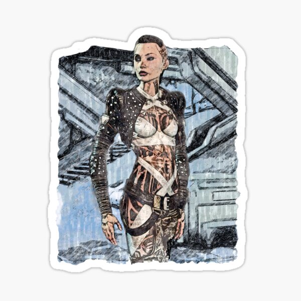 Reaper Mass Effect 3 Gay Porn - Mass Effect Reaper Stickers for Sale | Redbubble