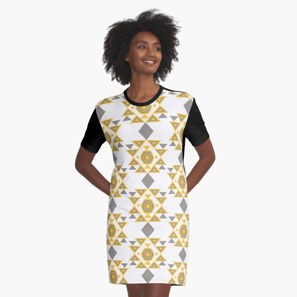 Item preview, Graphic T-Shirt Dress designed and sold by vectormarketnet.