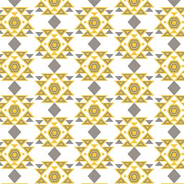 Artwork thumbnail, A Simple Geometric Tribal Ethnic seamless pattern by vectormarketnet