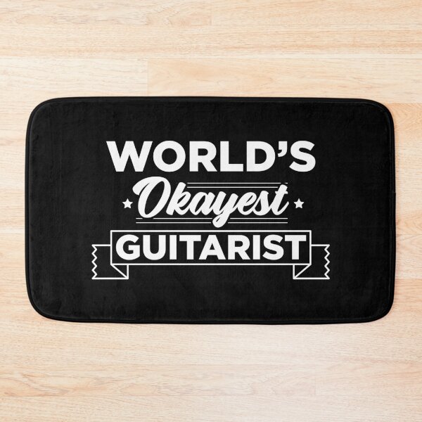 Item preview, Worlds Okayest Guitarist | Hobbies | Profession | Family designed and sold by PerfectlySimple.