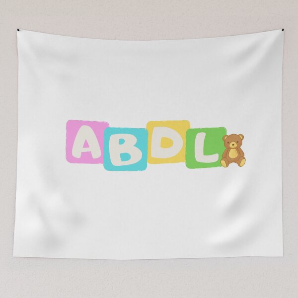 Item preview, ABDL Building Blocks with mini bear  designed and sold by A Little  Wander.