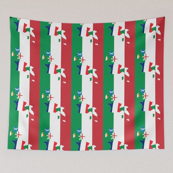 Item preview, Italy Rugby Fan Bandiera d'Italia Flag Pattern designed and sold by taiche.