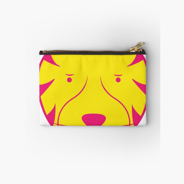 Item preview, Pink Stripes Tiger (Frown) designed and sold by moyashidesign.