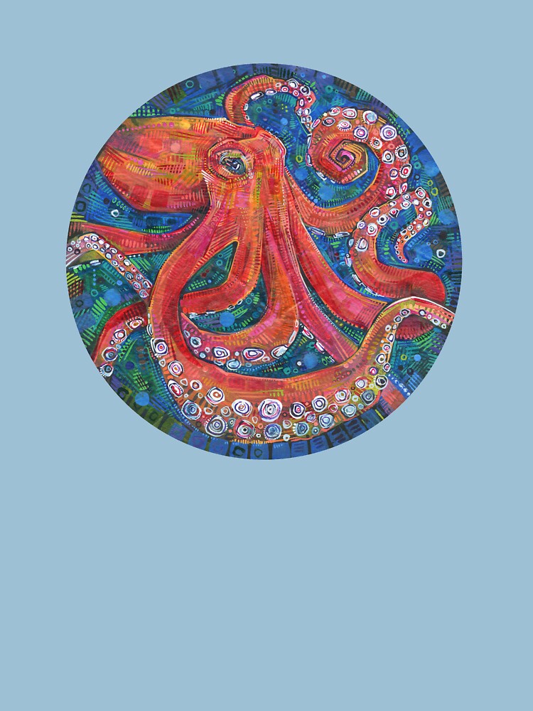 Octopus Painting - 2015 by gwennpaints