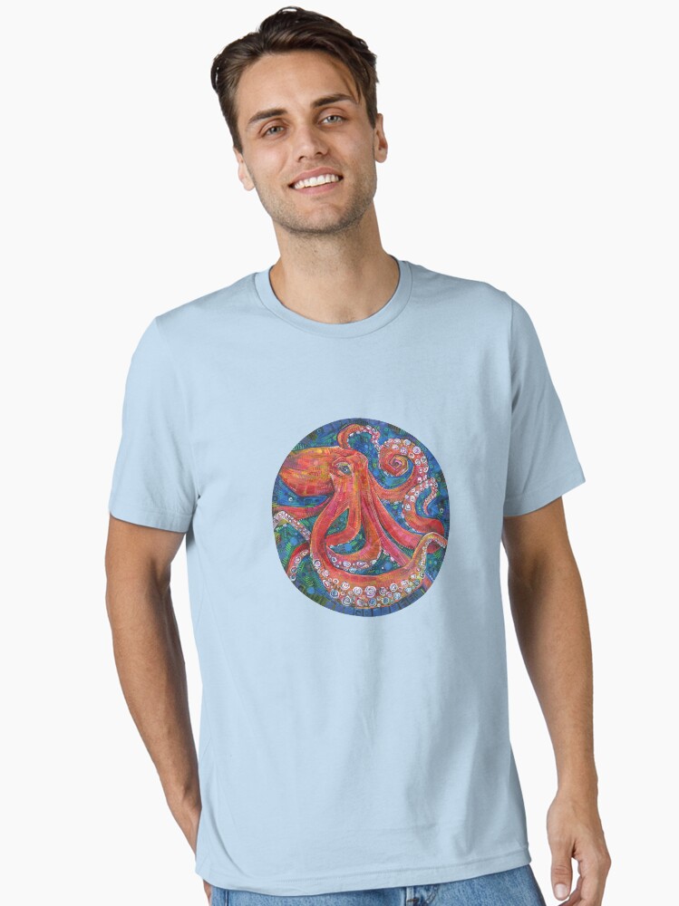 Thumbnail 1 of 7, Essential T-Shirt, Giant Pacific Octopus designed and sold by gwennpaints.