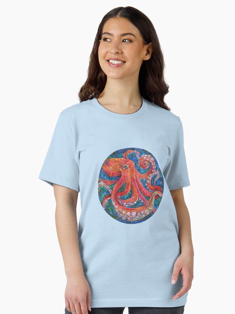 Thumbnail 2 of 7, Essential T-Shirt, Giant Pacific Octopus designed and sold by gwennpaints.