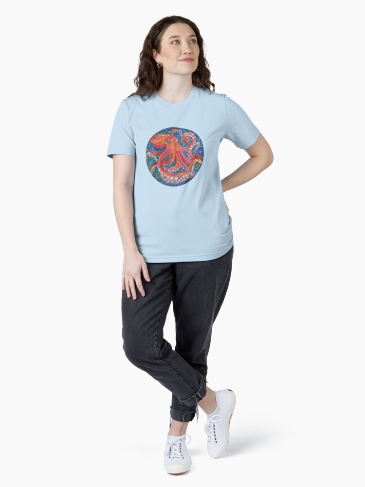 Thumbnail 4 of 7, Essential T-Shirt, Giant Pacific Octopus designed and sold by gwennpaints.