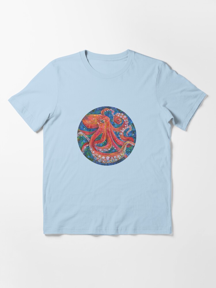 Thumbnail 3 of 7, Essential T-Shirt, Giant Pacific Octopus designed and sold by gwennpaints.