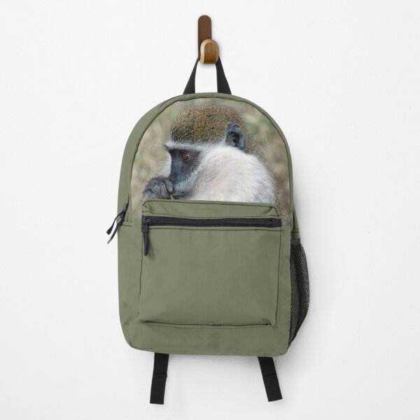 Item preview, Wild Cute Vervet Monkey Portrait designed and sold by worldways.