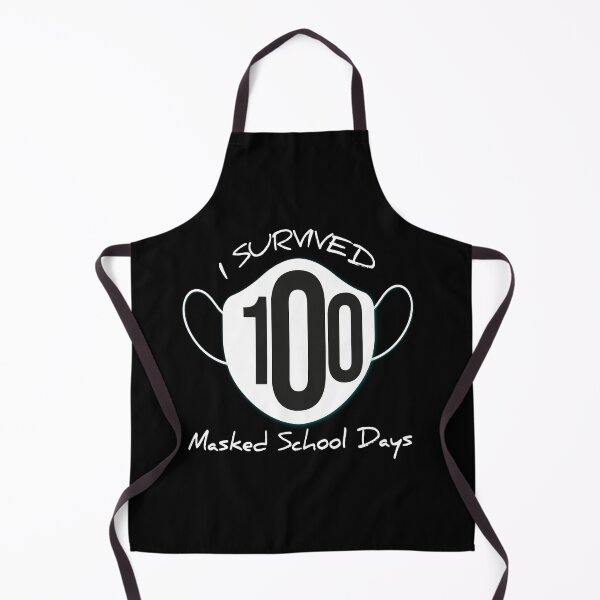Item preview, I Survived 100 Masked School Days, 100 Day Of School Shirt designed and sold by bigfamilytee.