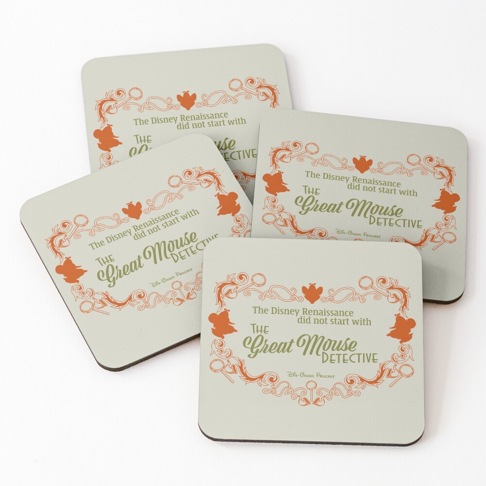 Item preview, Coasters (Set of 4) designed and sold by DisOrderPodcast.
