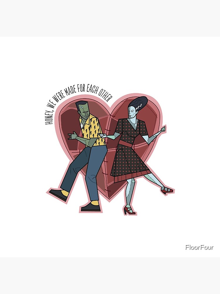 Frankenstein and Bride dancing by FloorFour