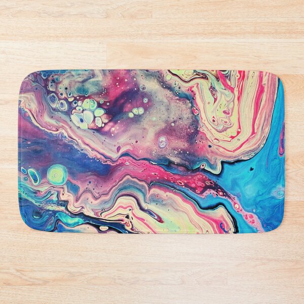 Item preview, purple pink paint pour marbling mixed designed and sold by The Red Shop.