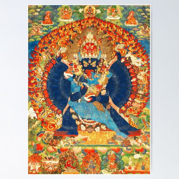 Item preview, Vajrabhairava Tantric Buddhist Deity 1 designed and sold by GuyBlank.