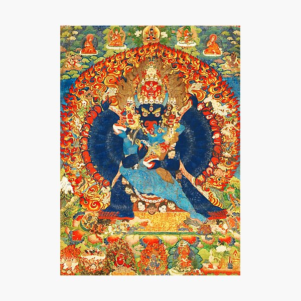 Item preview, Vajrabhairava Tantric Buddhist Deity 1 designed and sold by GuyBlank.