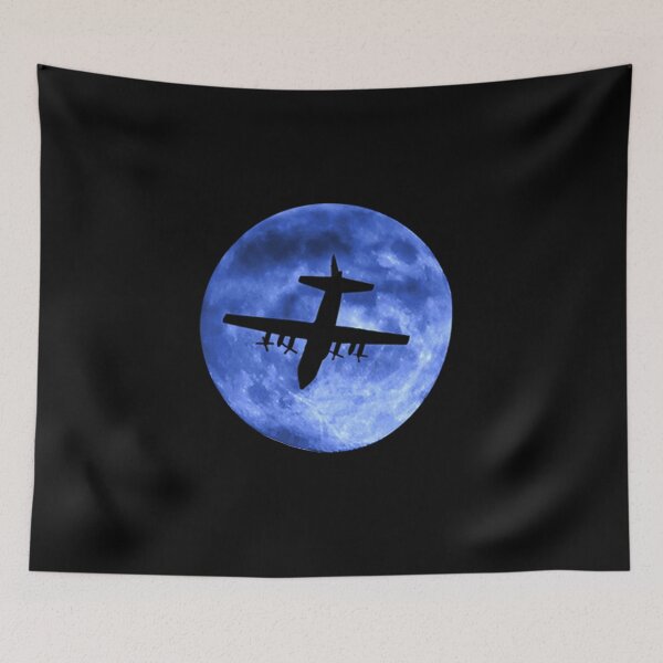 Item preview, Flying Over A Blue Moon designed and sold by cherylorraine.
