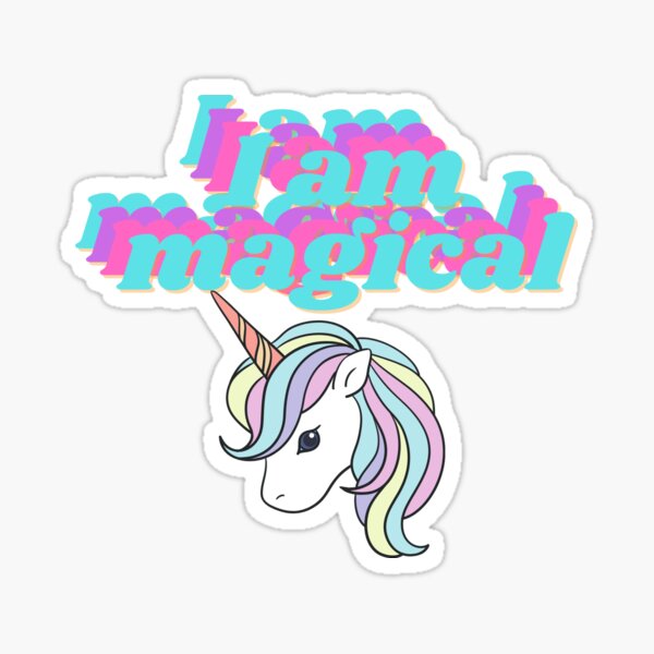 I am magical (kids) Sticker