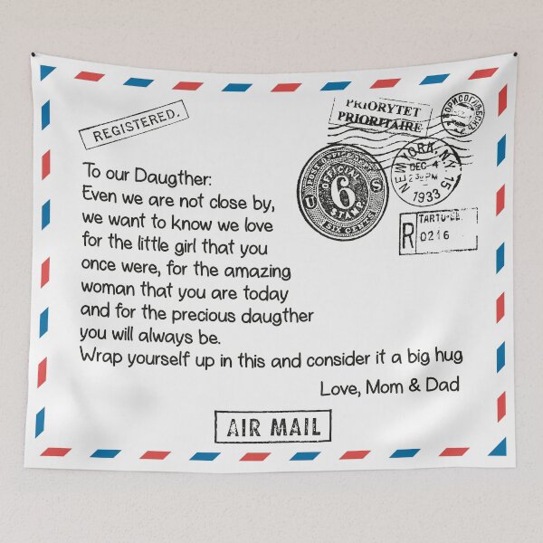 Item preview, Personalized Throw Blanket to your Daughter, Mom, Dad, Grandpa, etc (Read Description) designed and sold by angus77ok.