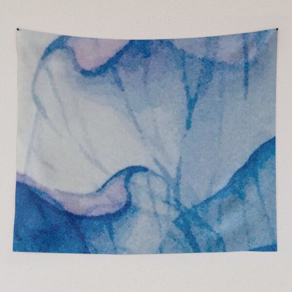 Item preview, Watercolour In Pink and Blue designed and sold by loveoceanair.
