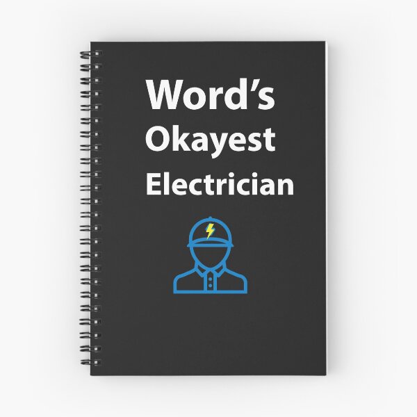 Item preview, Word's Okayest Electrician designed and sold by Kadouh.