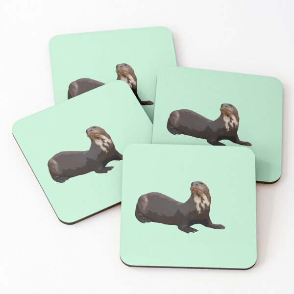 Item preview,  Giant Otter Color Print  designed and sold by designsasstultd.