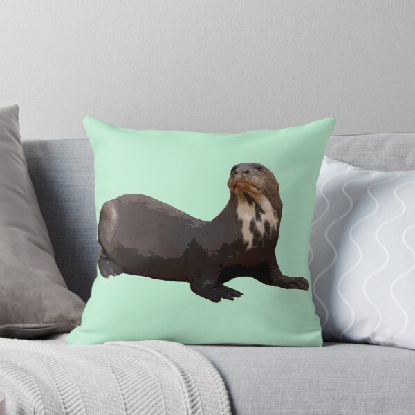 Item preview,  Giant Otter Color Print  designed and sold by designsasstultd.