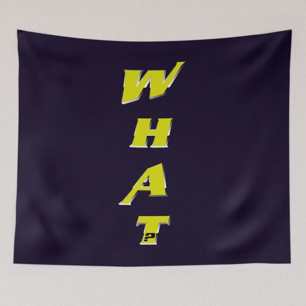 Item preview, What ? T-Shirt ( Typography ) designed and sold by John Andrew.