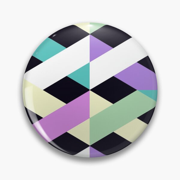 Item preview, Stealth Genderfaer Pride Art Lattice Print designed and sold by Rain Gardens.