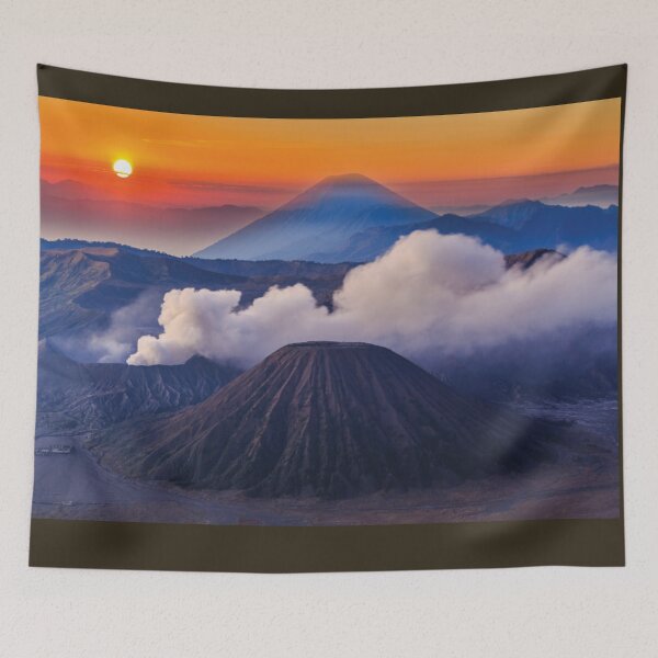 Item preview, volcano and clouds and sunset designed and sold by kikinafashion.