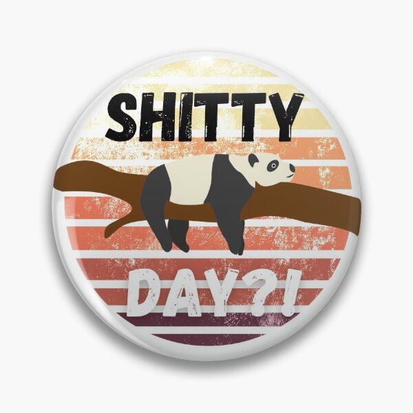 Item preview, Panda Having a shitty day ?! designed and sold by Cheerocki.
