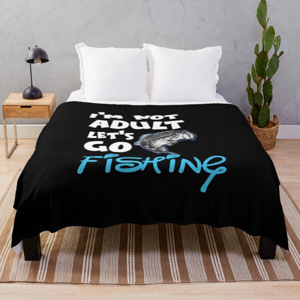 Item preview, I'm Not Adult Let's Go Fishing designed and sold by magicos1.